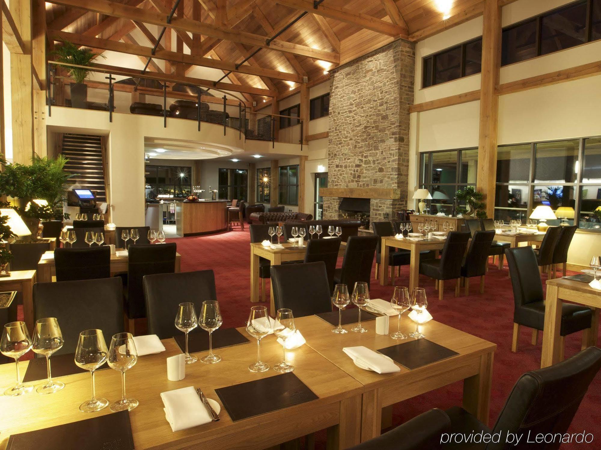 The Manor House At Celtic Manor Hotell Newport  Restaurant bilde